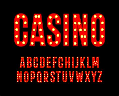 casino letters!